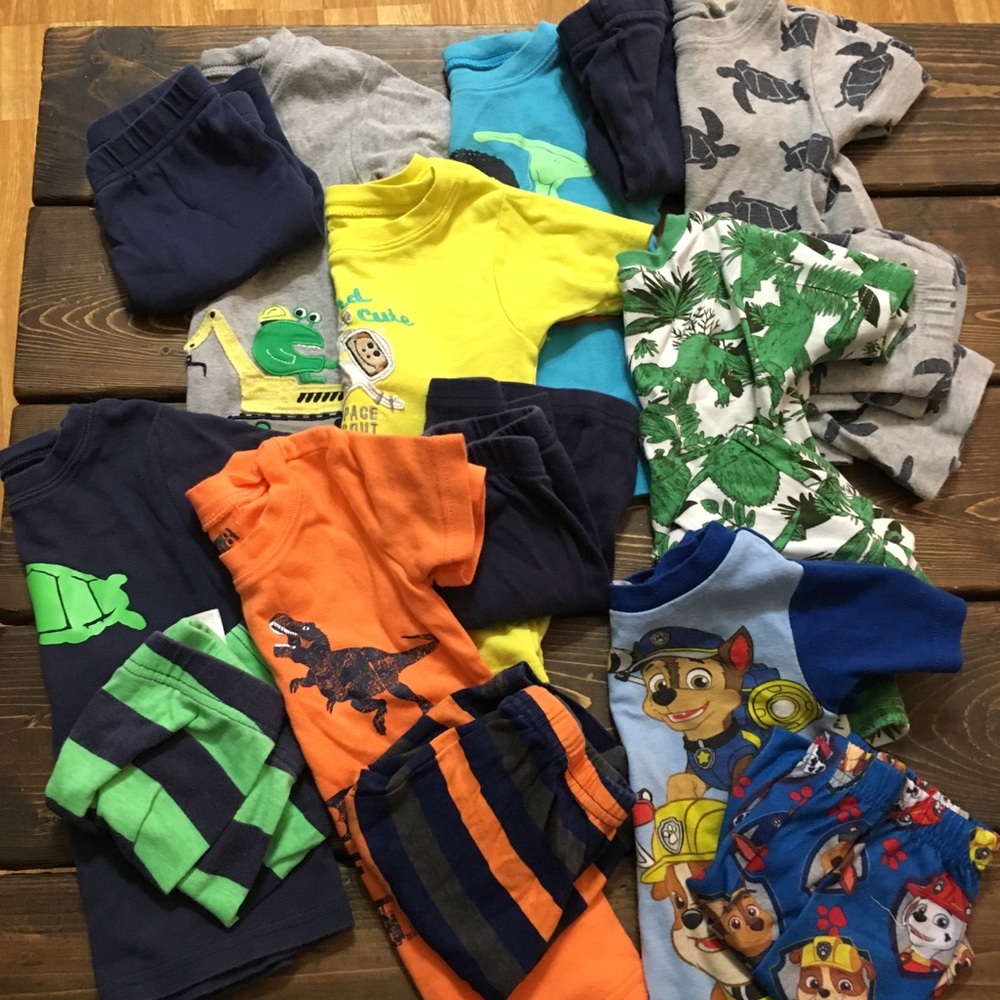 Boys summer pjs SOLD LOCALLY